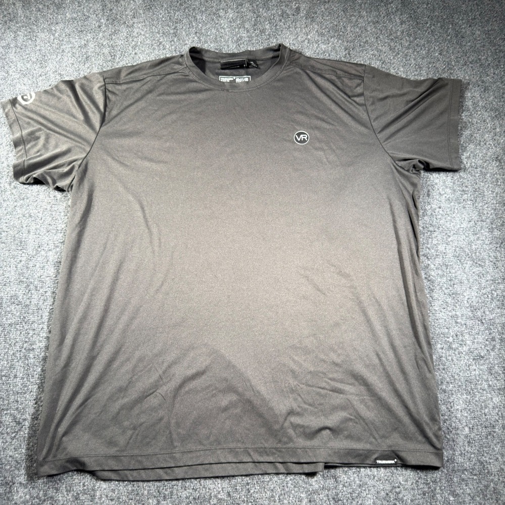 Truewerk B1 Sun Tee Mens 3XL Gray Short Sleeve Victory Ranch Golf